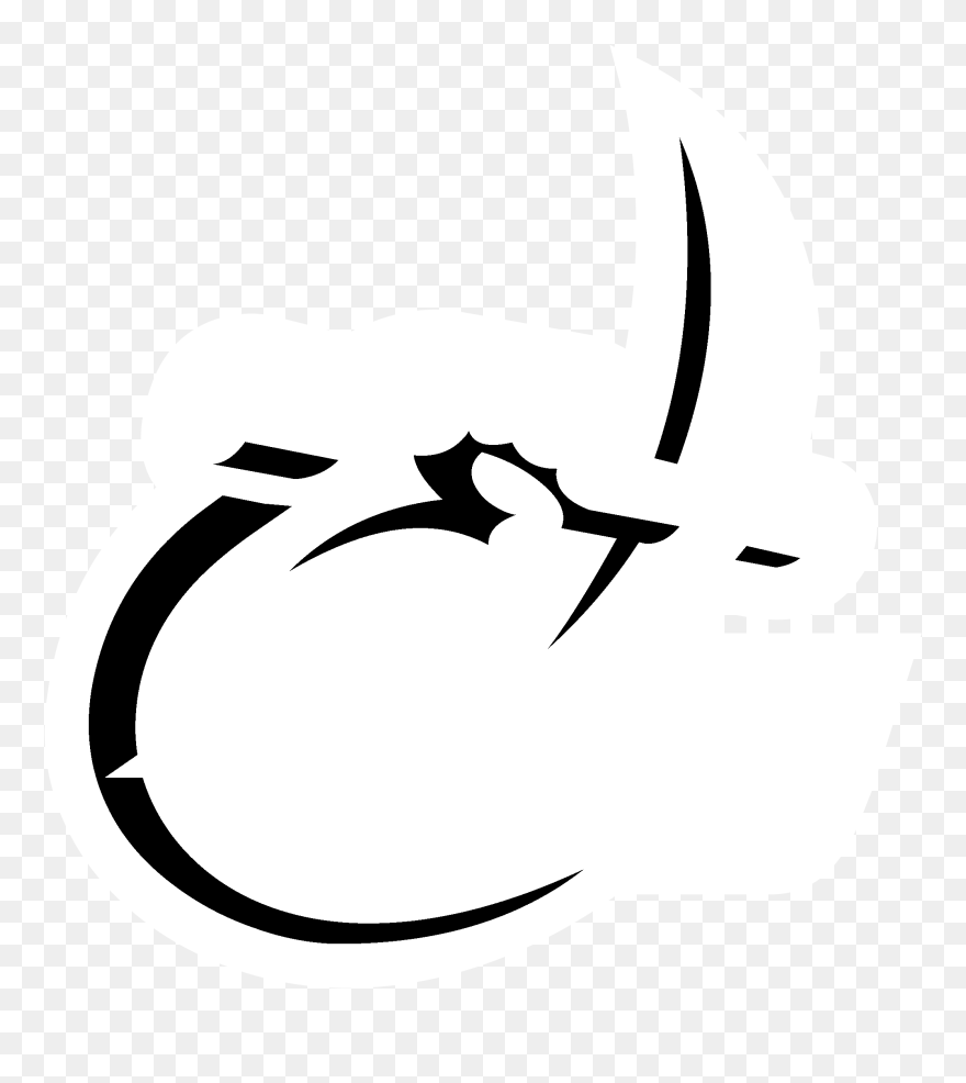 Download Charlotte 49ers Logo Black And White - Charlotte 49ers White Logo Clipart