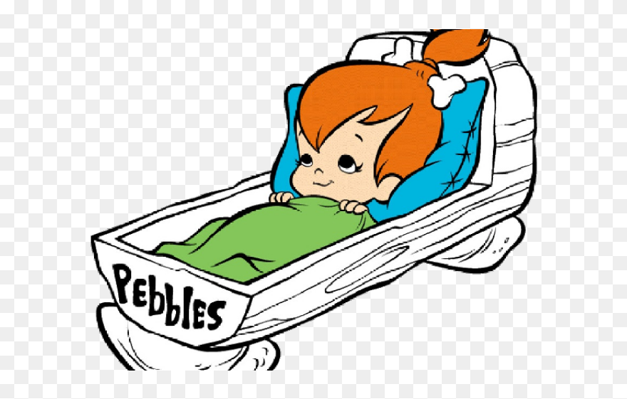 Pebbles And Dino Flintstone Clipart