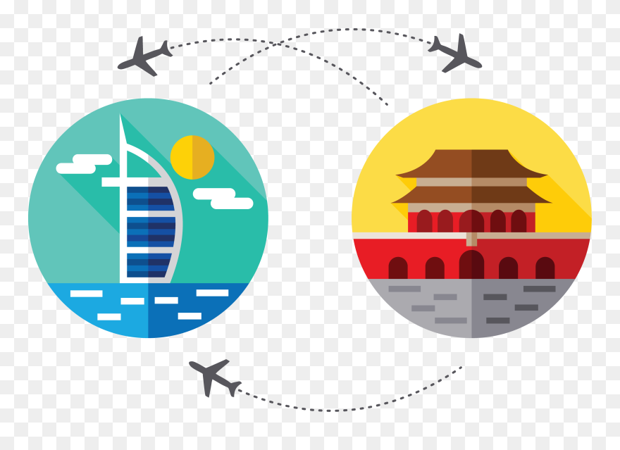 How Can The Uae Attract More Chinese Tourists - Cn Tower Flat Icon Clipart