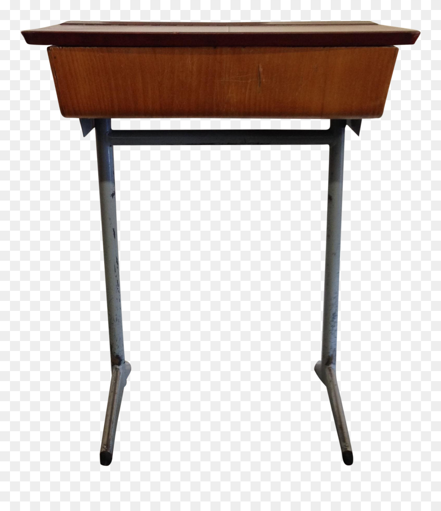 Download School Desk Png Clipart Royalty Free Library - School Desk Transparent Background