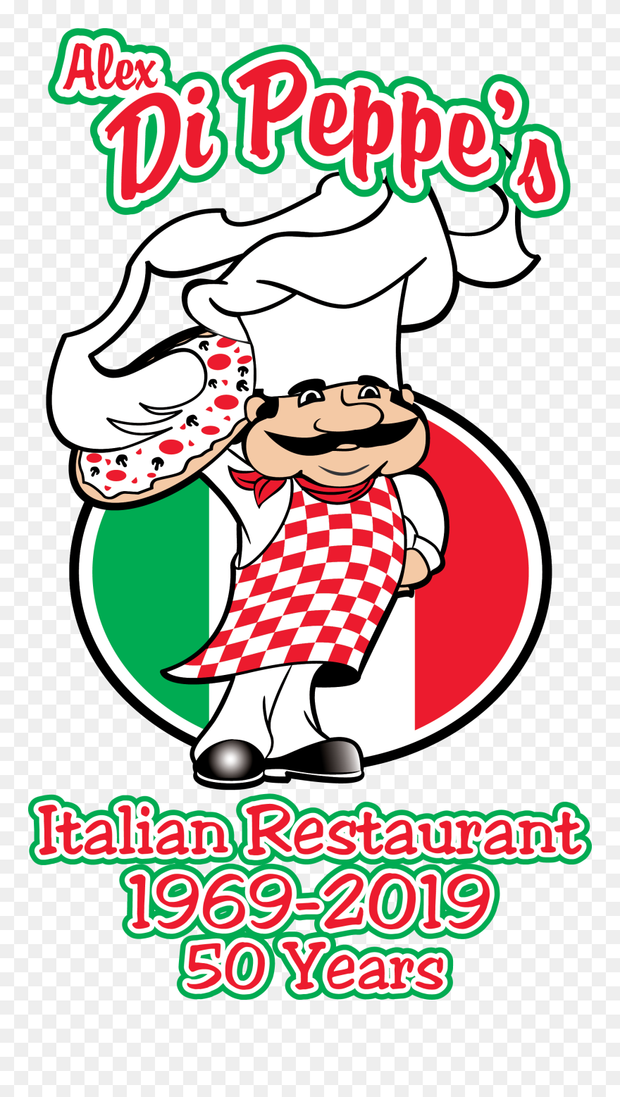 Pizza Man Logo Clipart
