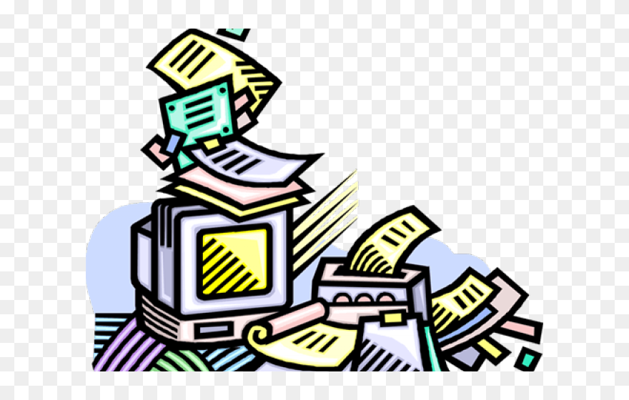 Transparent Desk Clipart - Computer - Png Download