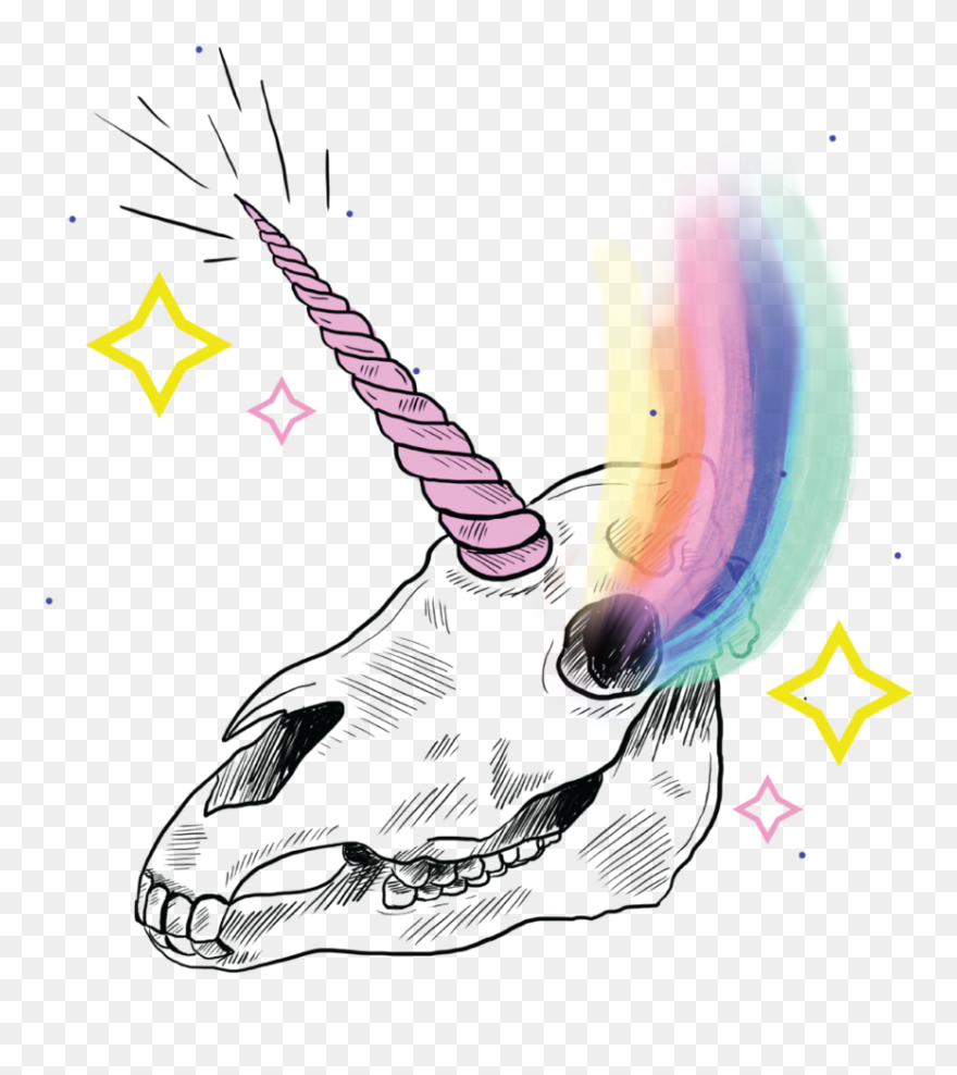 Unicorn-01 - Illustration Clipart