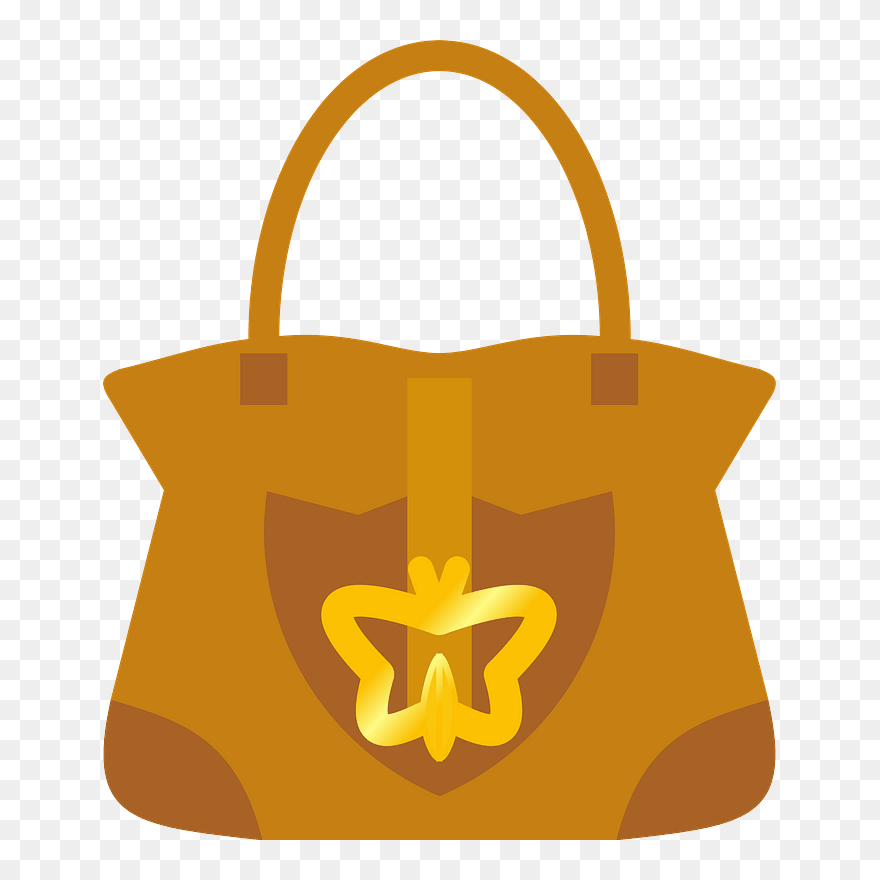 Handbag Leather Clip Art Women Tote Bag - Symmetrical Objects In House - Png Download