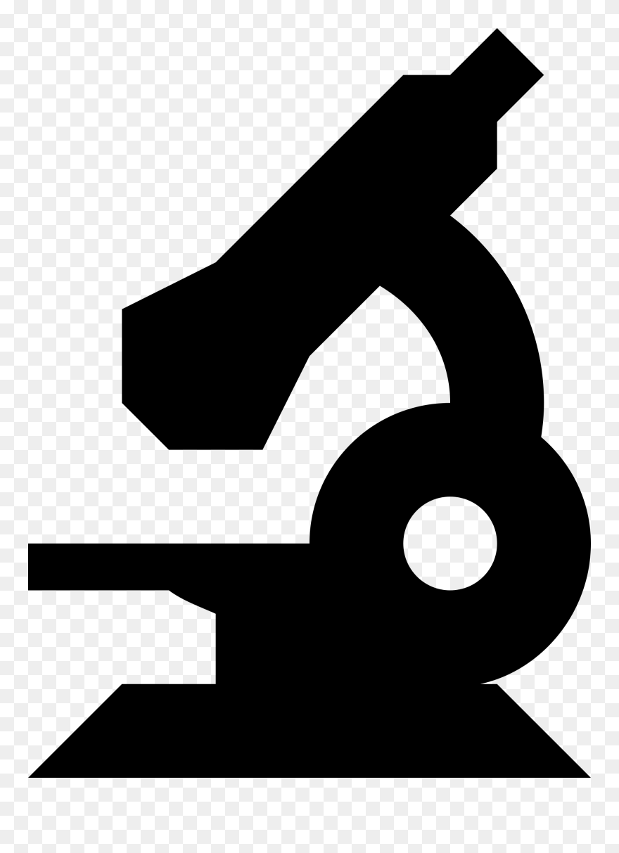 Microscope Clipart Svg - Microscope Vector Png Hd Transparent Png