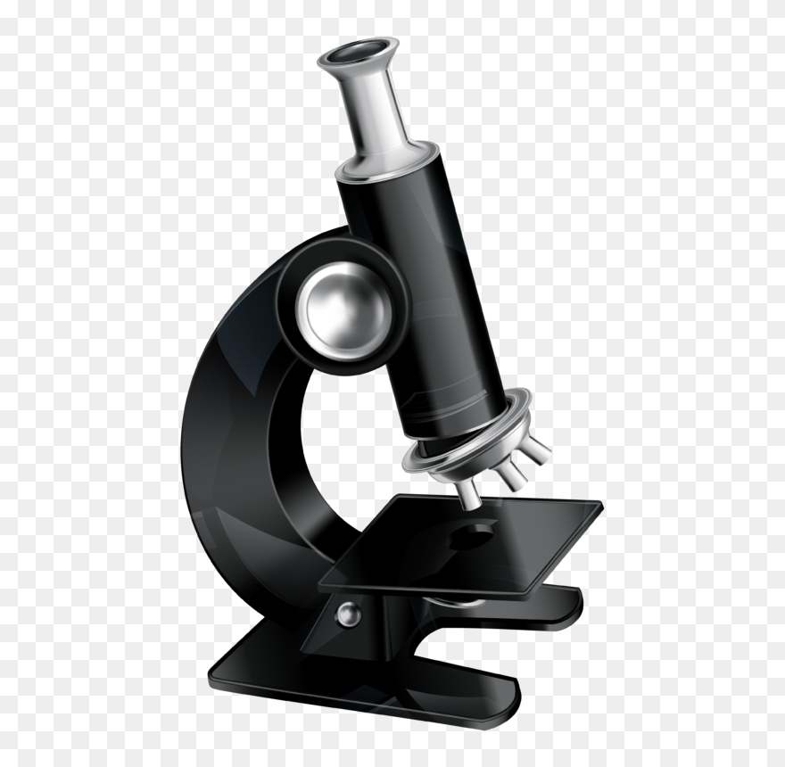 Microscope Clipart Black And White Images - Microscope Png Transparent Png
