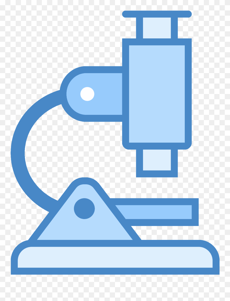 The Icon Is Depicting A Microscope - Microscopio Simbolo Jpg Clipart