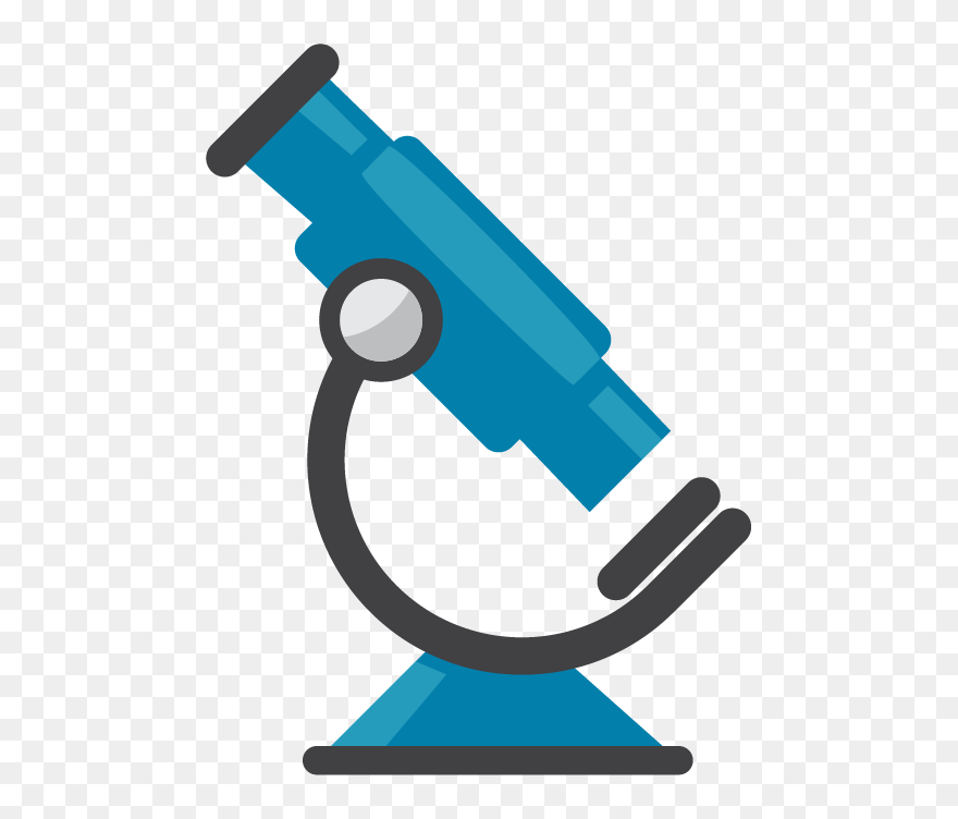Microscope Clip Art Color - Png Download