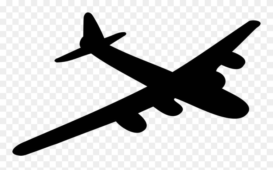 Bomber Plane Clip Art - Png Download