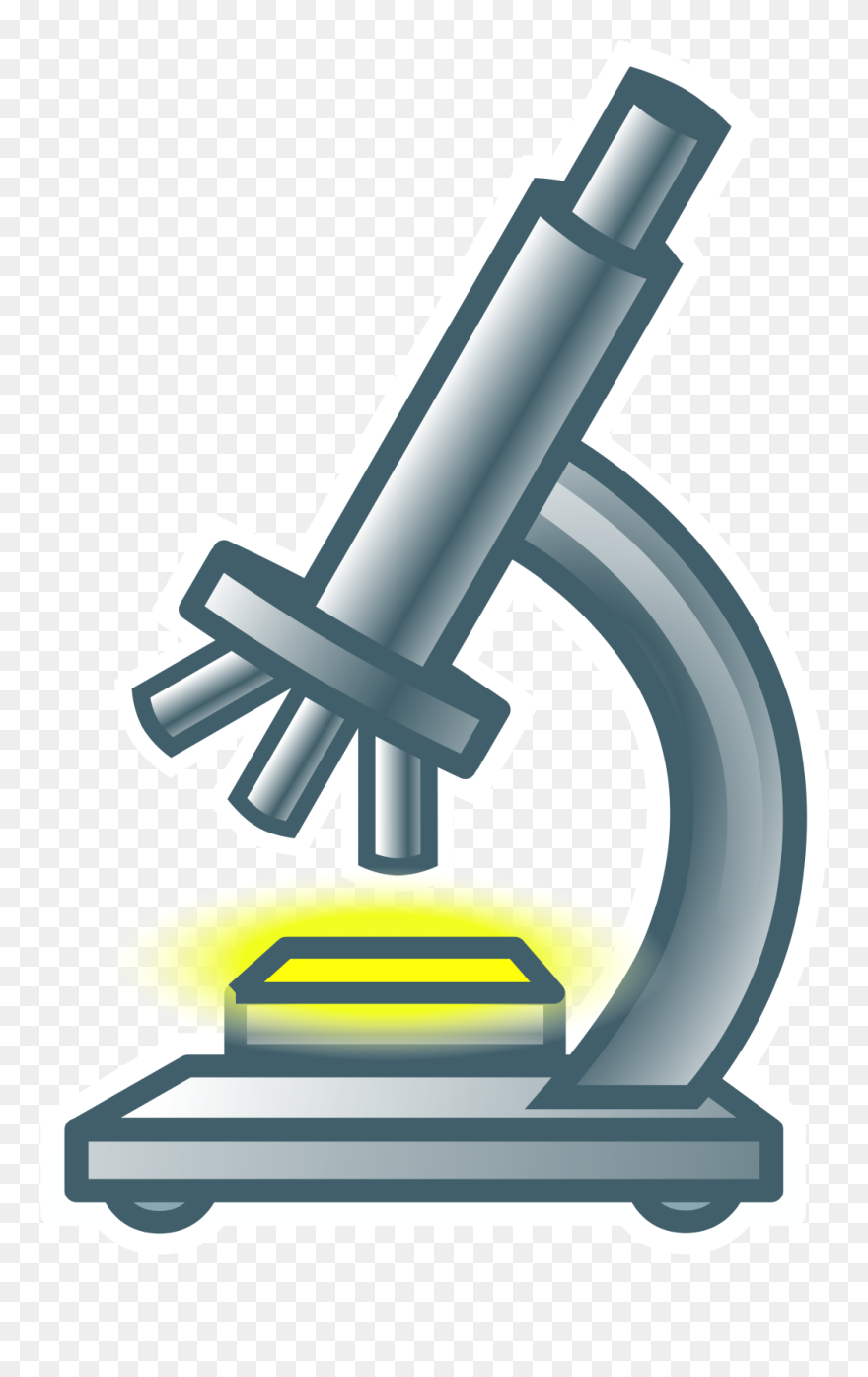 Transparent Creative Commons Clipart - Creative Commons Microscope - Png Download