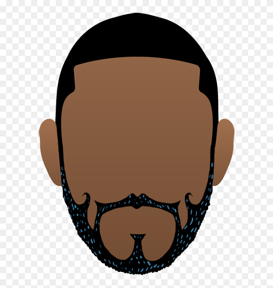 Black Man Face Clipart - Png Download