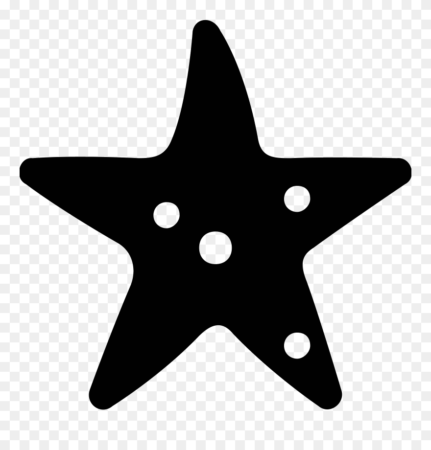 Computer Icons Starfish Icon Design Clip Art - Starfish Icon - Png Download