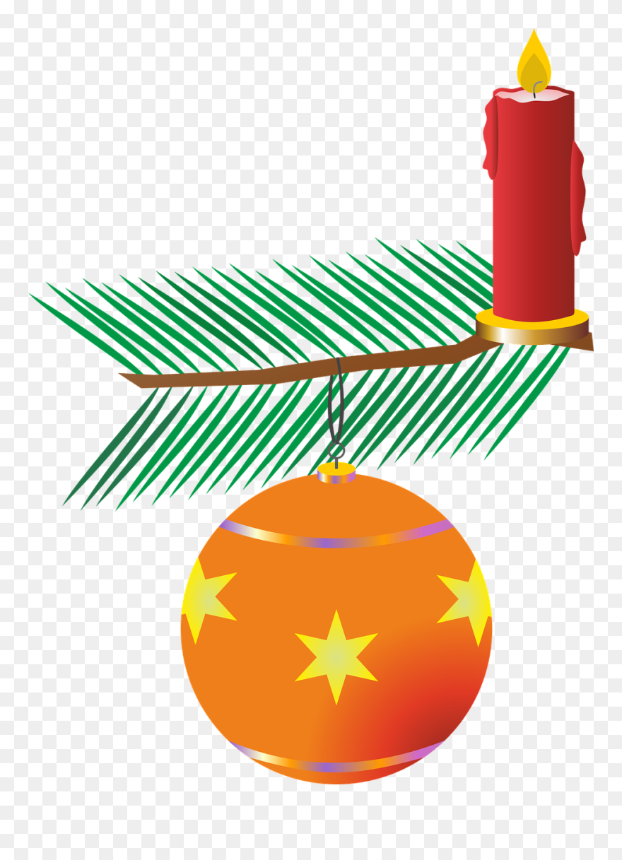 Jewelry, Candle, Flame, Candlelight, Mood, Advent - Clip Art - Png Download