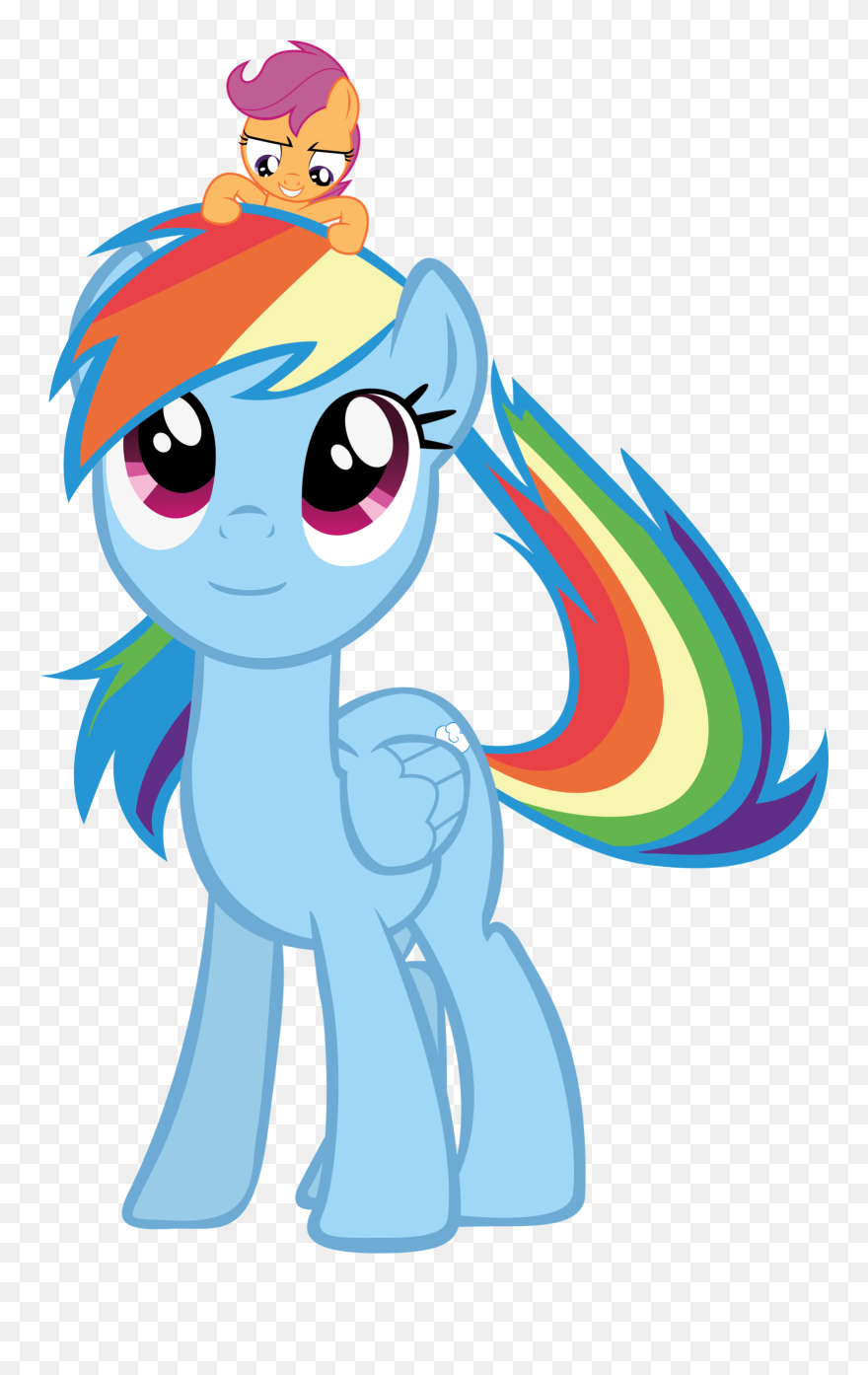 Pony Fan Art Daring Don"t - Rainbow Dash Face Clipart