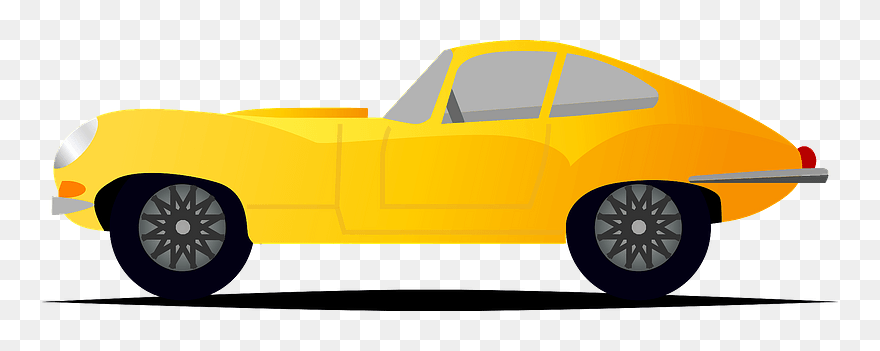 Jaguar E-type Clipart - Dodge Ev - Png Download