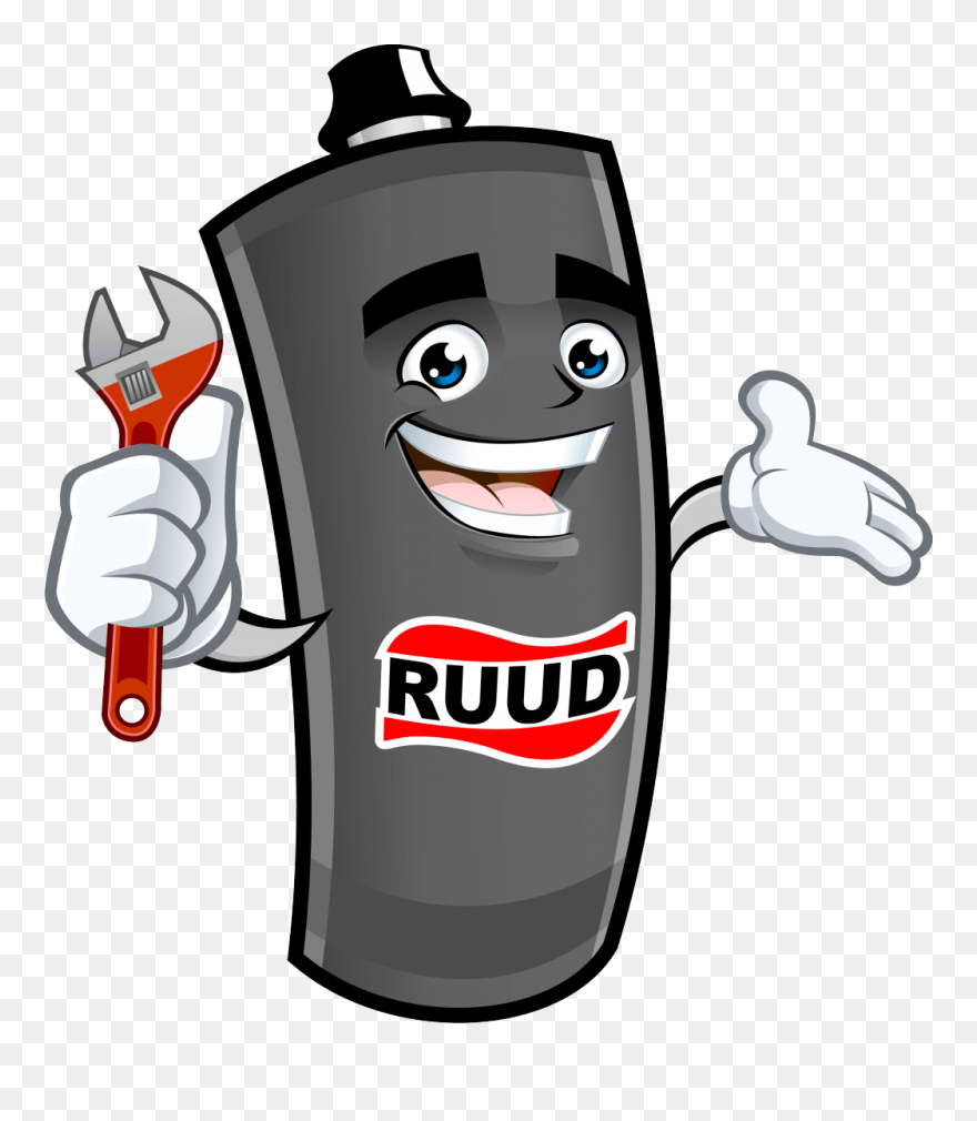 A Water Heater - Cartoon Clipart