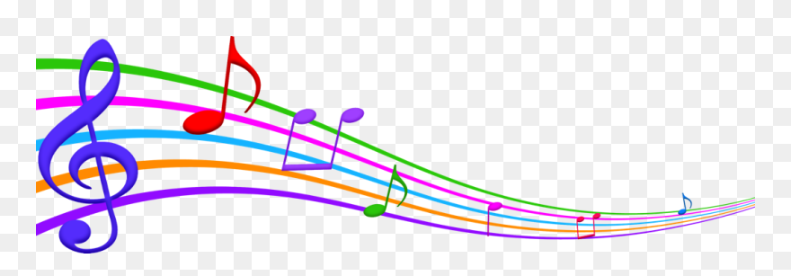 Colorful Music Notes - Music Clipart Png Transparent Png