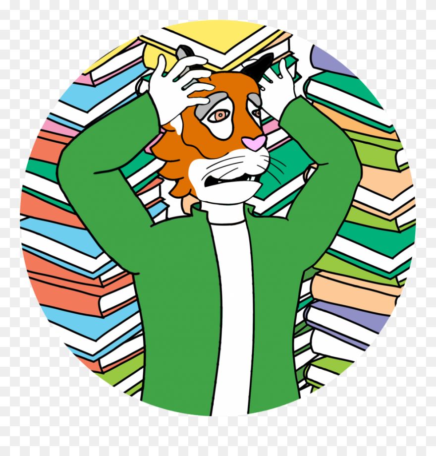 Graphic By Hamadi Belghachi - Stressed Students Clipart Transparent - Png Download