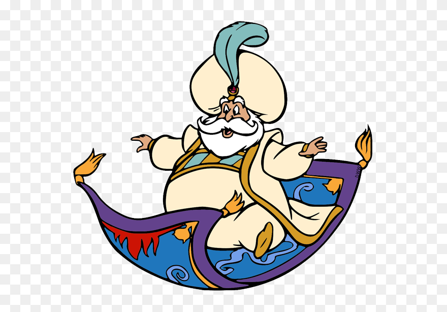 Aladdin Characters Transparent Background Sultan Clipart