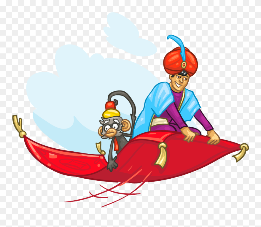 Item Detail - Flying Carpet Clipart