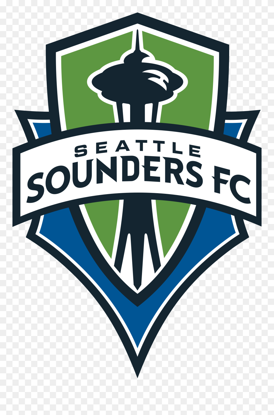 Seattle Sounders Logo Clipart Vector Black And White - Sounders Fc - Png Download