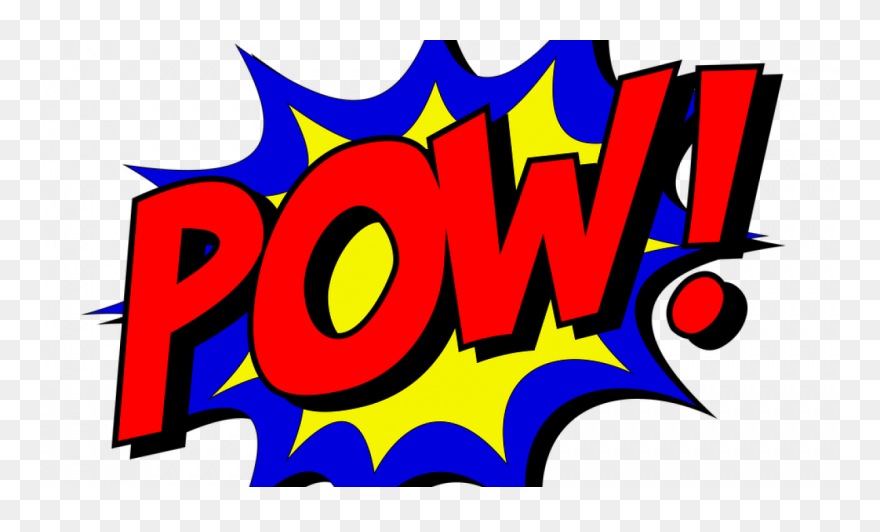 Superhero Pow Png Clipart