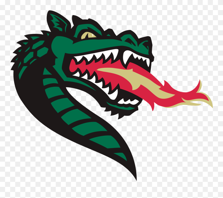 New Xfl Team Seattle Dragons Sorta Ripped Off Uab"s - Uab Blazers Logo Clipart