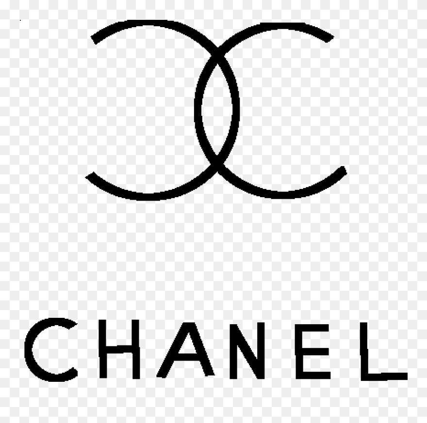 Transparent Chanel Logo White Png - Line Art Clipart
