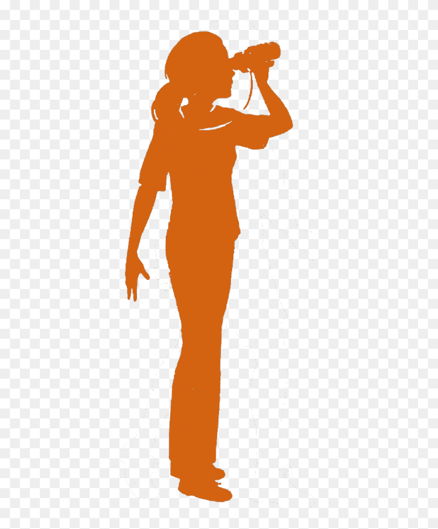 Download Girl Scout Senior Silhouette - Girls Scout Silhouette Png Clipart