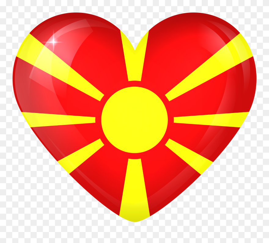 Macedonian Flag Clipart