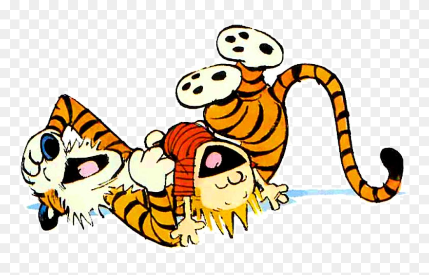 Calvin And Hobbes Tiff Clipart