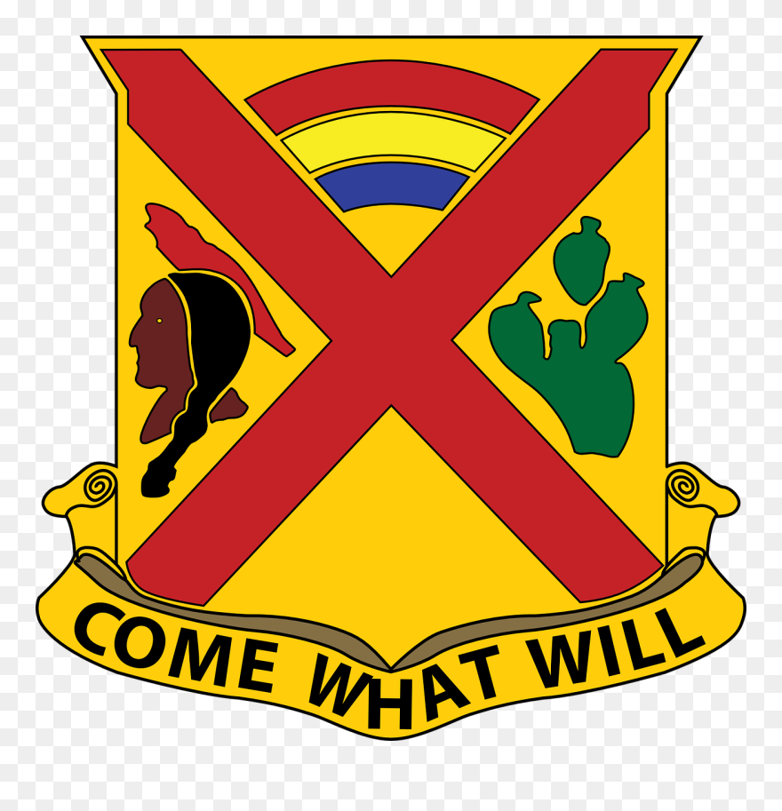 States, Plants, Rainbow, United, Unit, Usa, Indian - 1 108th Cavalry Crest Clipart