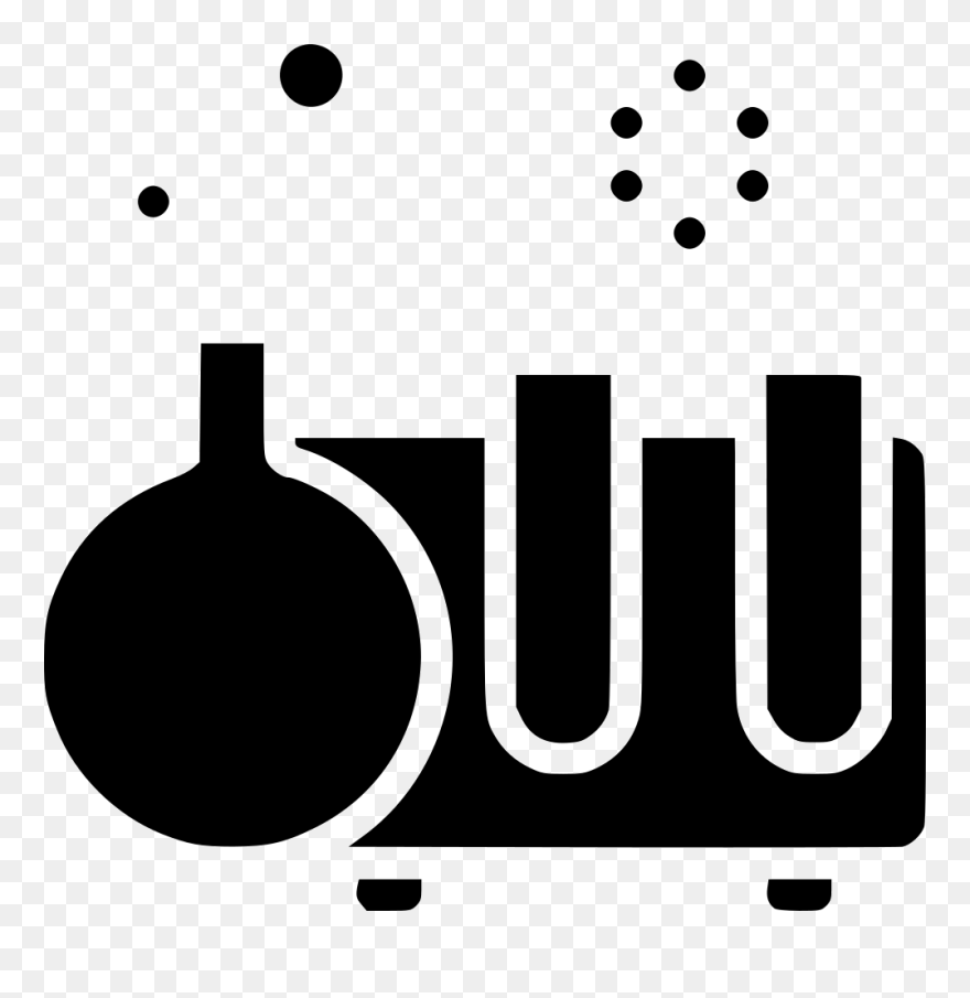 Transparent Test Tube Clipart Black And White - Graphic Design - Png Download