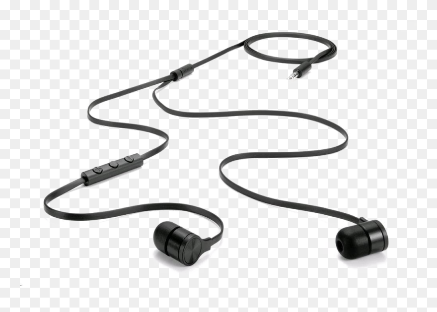 Mobile Earphone Transparent Background - Transparent Background Earphone Png Clipart