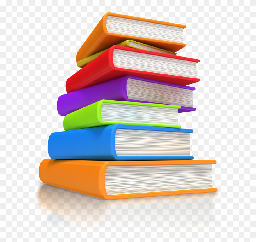 Stack Clipart Colorful Book - Book Clip Art - Png Download
