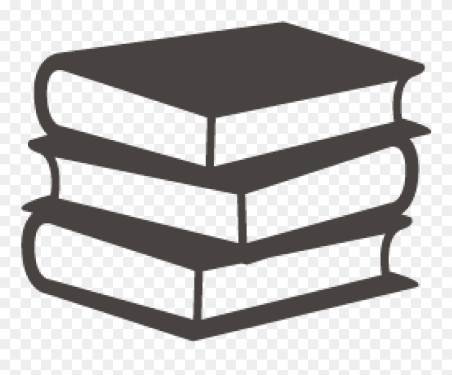Clip Art Openclipart Book Image In Silhouette - Transparent Background Book Icon - Png Download