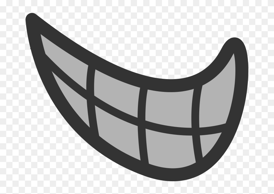 Free Clip Art "ftirc Voice - Transparent Grin Mouth - Png Download