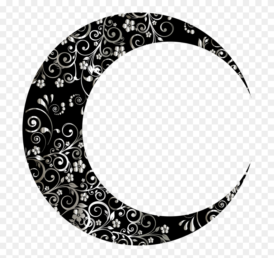 Visual Arts,plate,tableware - Crescent Moon Art Gold Clipart