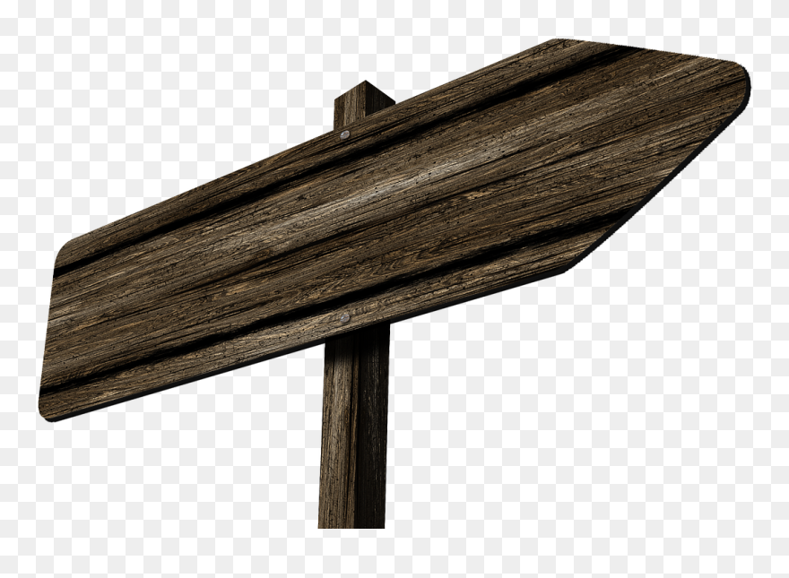 Transparent Wood Grain Png - Blank Wooden Name Plate Clipart