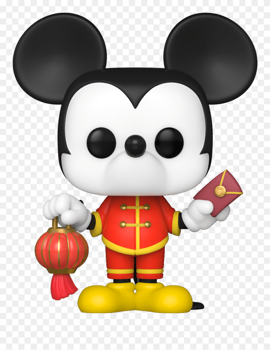 Mickey Chinese New Year Funko Clipart