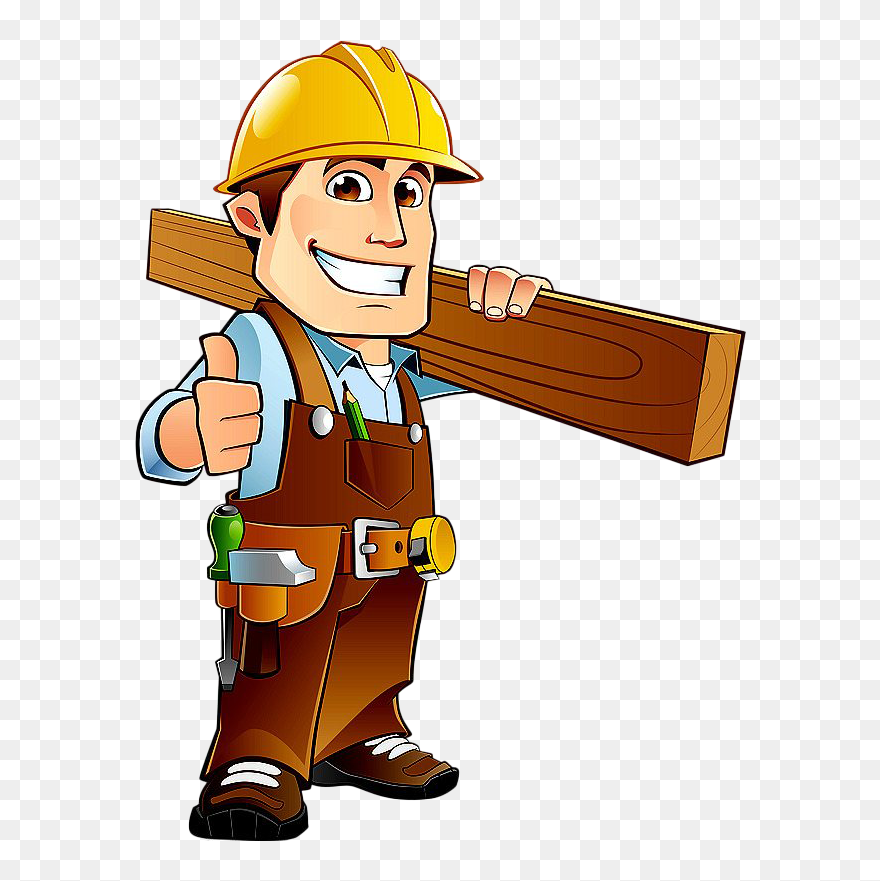 Carpenter Png Photo - Clip Art Construction Worker Transparent Png