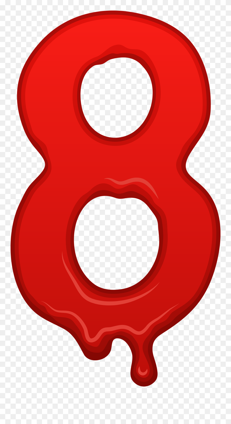 Bloody Numbers Png Clipart