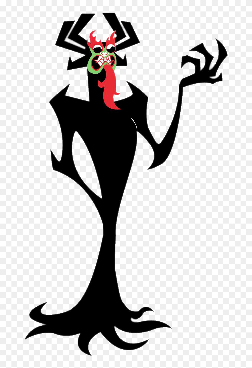 Evil Aku - Cartoon Network Samurai Jack Aku Clipart
