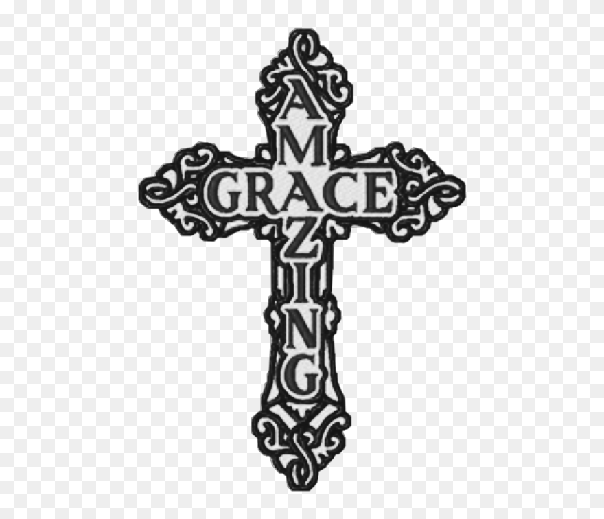 Download Amazing Grace Cross Svg Clipart (#5541889) - PinClipart