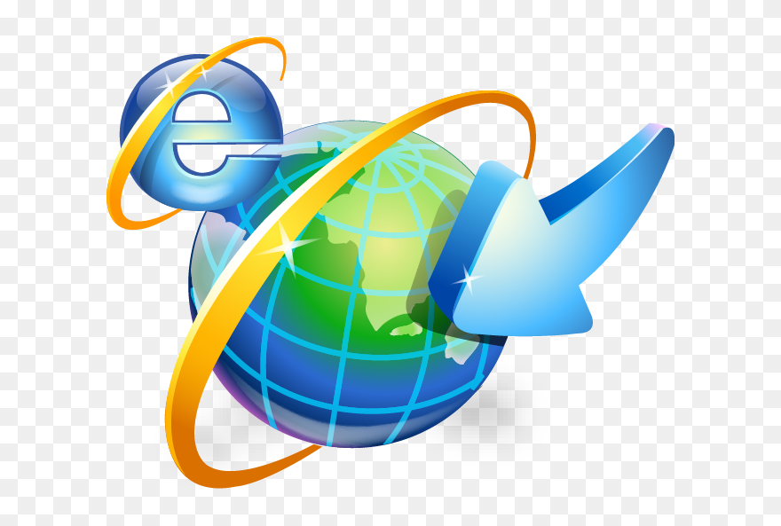 Clipart Black And White Internet Clipart World Wide - World Wide Web Animated - Png Download