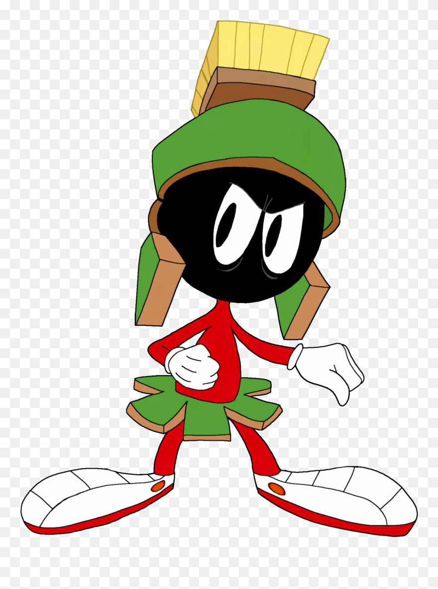 Marvin The Martian - New Looney Tunes Marvin The Martian Clipart