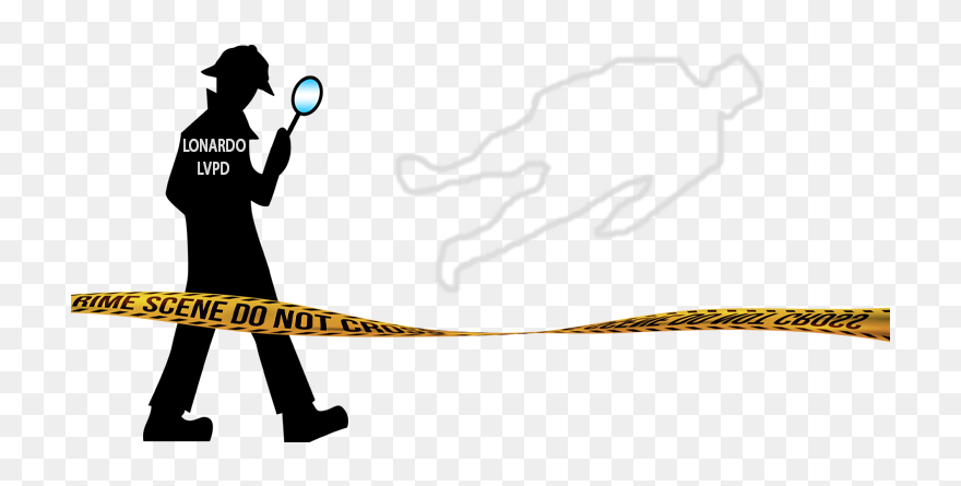 Vector Graphics Clip Art Detective Fiction Image - Transparent Magnifying Glass With No Background - Png Download