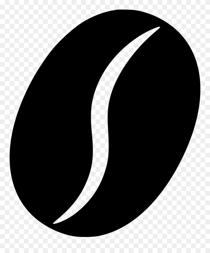 Transparent Coffee Bean Clip Art - Coffee Bean Icon Png