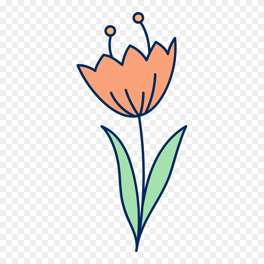 Easter Flower Clipart - Png Download