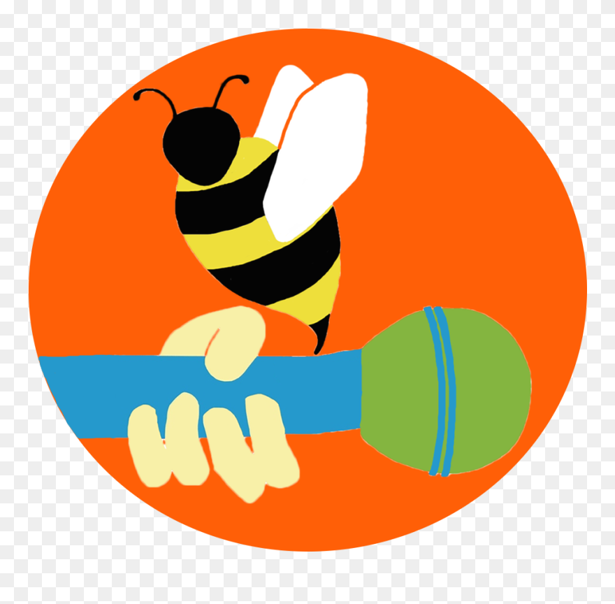 We Bee Spelling With Founders And Friends Clipart